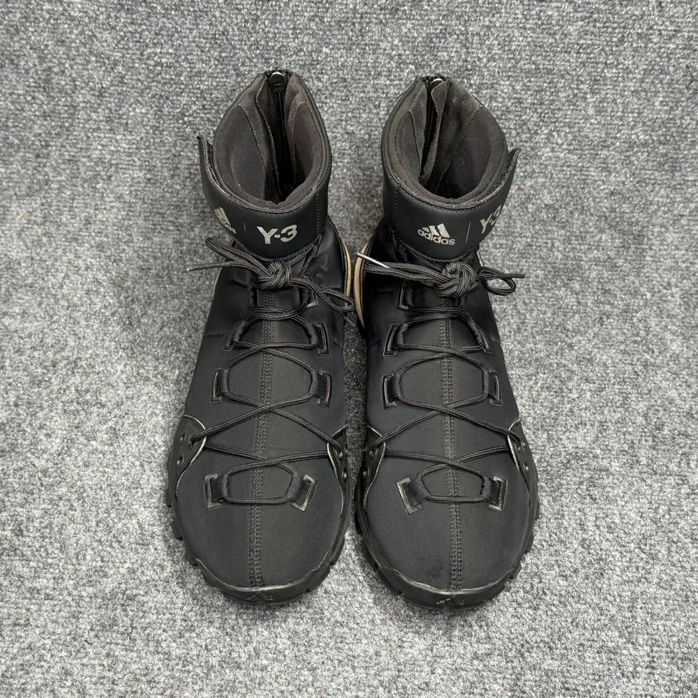 Adidas Y-3 Yohji Yamamoto Sport Trail X Boots Men's 11 Black Athletic Hiking Run